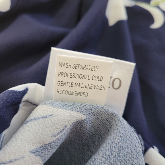 ONEYIM Floral Off Shoulder Dress Size Large - Picture 4 of 11